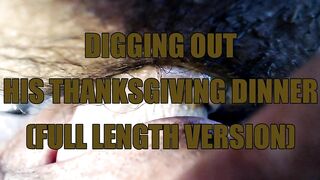 Thanksgiving scat dinner