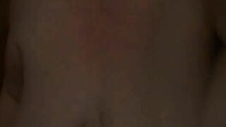 Huge titty mature lady smearing shit