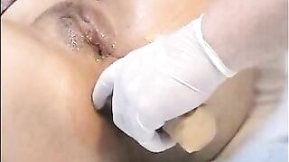 Dirty bdsm slut shitting