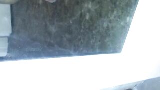 Beautiful green turd closeup