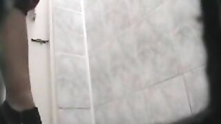 Spycam in the girl's toilet