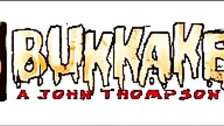 A piss drinker getting drilled in orgy