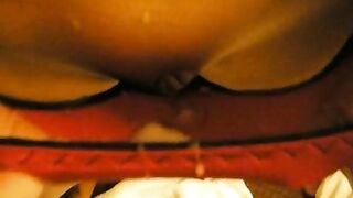 Gorgeous huge tits mommy loves pissing