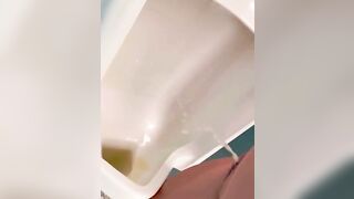 Another urinal and another piss closeup