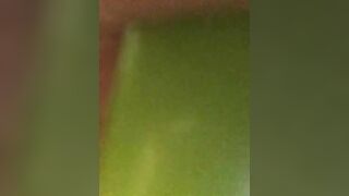 Sweet naked bbw pissing