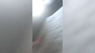 Sweet naked bbw pissing