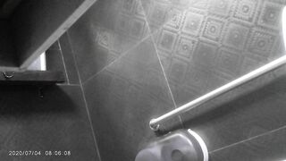 Caught on Hidden Toilet Cameras