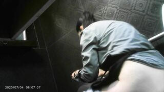 Caught on Hidden Toilet Cameras