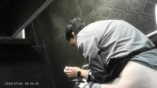 Caught on Hidden Toilet Cameras