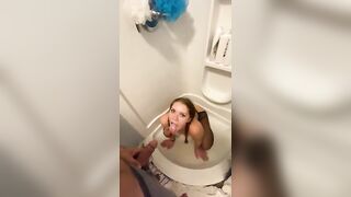 College girl wants pee in her mouth