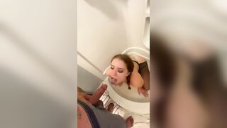 College girl wants pee in her mouth