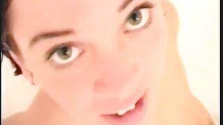 College lesbian smears shit on her naked body