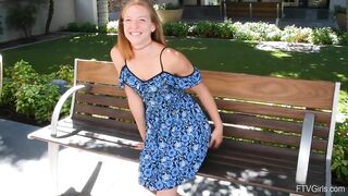 Cute girl peeing for you