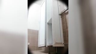 French maid fucks and takes a shit in the kitchen cabinets