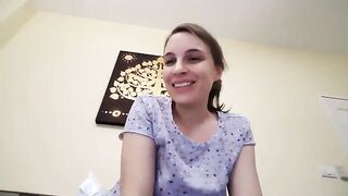 Watch sexy babe showing her ass and shit