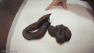 Chubby round ass lady and hot shit