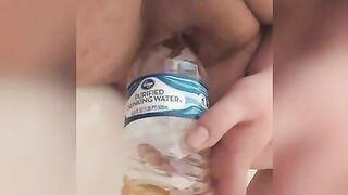 Filling a Bottle with my Sweet Golden Piss