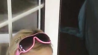 Girl pissed her sexy panties