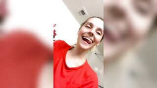 Grabbing it straight out of the toilet