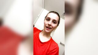 Grabbing it straight out of the toilet