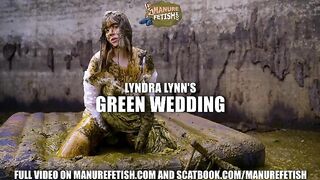 Green Wedding - Lyndra Lynn in cowshit show