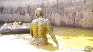 Green Wedding - Lyndra Lynn in cowshit show