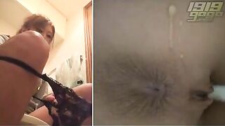 HD toilet spycam closeup
