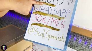Messy shit on the paper