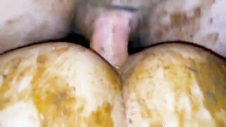 Dirty bitch getting hammered