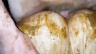 Dirty bitch getting hammered