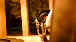 Parking lot pee - Spy cam