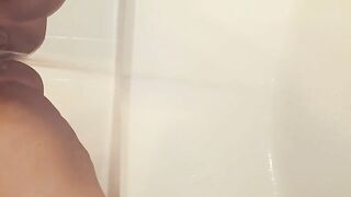 Peeing In The Bathtub Closeup