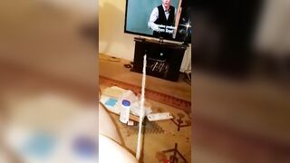 Peeing Heavily While I Am Watching TV