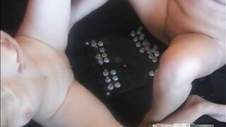 Hot lesbians pissing play together