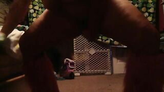 Toying and pissing solo fun