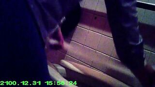 Public Restroom Pissing
