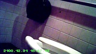 Public Restroom Pissing