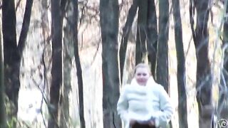 Russion Hookers Peeing In The Forest