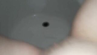 Sexy pissing pussy POV