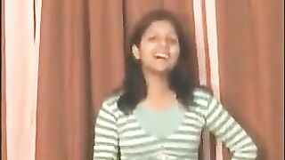 Dirty shaved Indian girls piss play