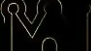 Solo naked girl with big perfect ass pissing