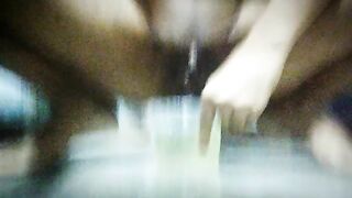 Busty Indian bhabhi pissing