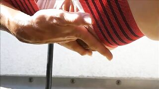 Sunday Afternoon Nonstop Outdoor Piss at the beach