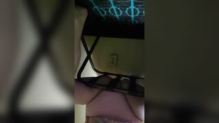 Sticky shit in the new toilet