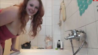 Torn pantyhose and warm piss