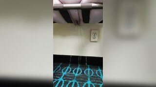 Using my toilet again nicely