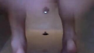 Wetting her sweet panties