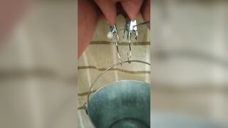 Wife pissing like a fat cow