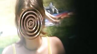 Cute amateur babe and hot piss