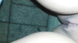 Pee dribbling out of the pussy